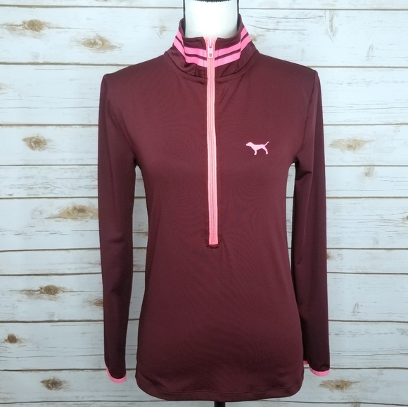 Pink Victoria Secret Ultimate Long Sleeve Active Shirt Size Small - Picture 6 of 8